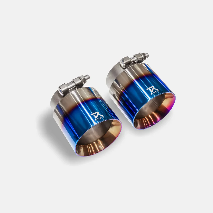 Ryft PORSCHE 991/991.2 GT3/GT3RS BLUE TITANIUM TIPS