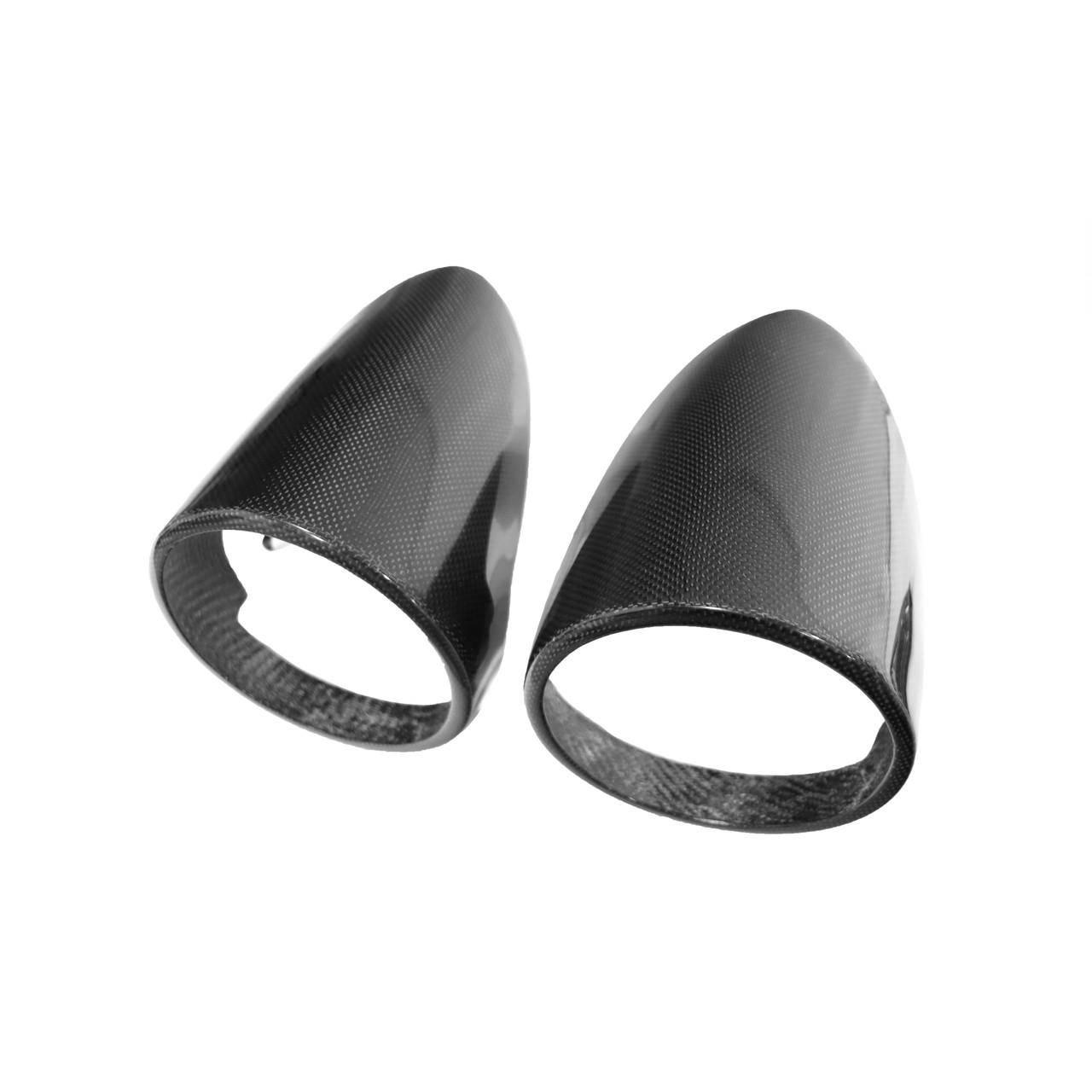 Fabspeed Carbon Fiber Rear Tailight Covers - Ferrari 458 Italia/Spider