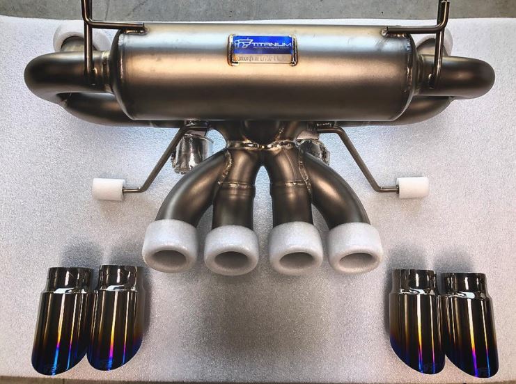 Lamborghini Aventador SV LP750-4 iPE Cat Back System