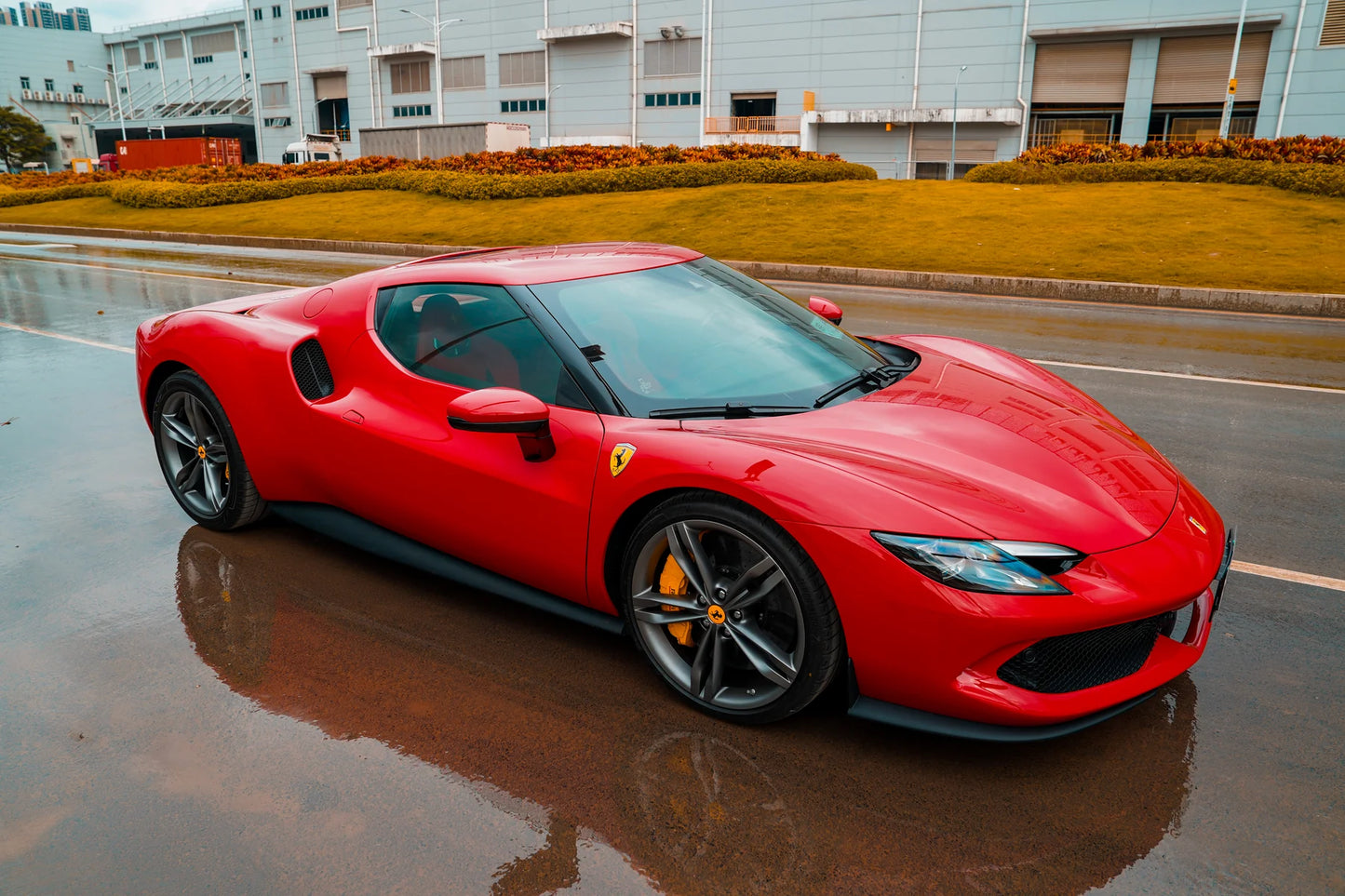 iPE Ferrari 296 GTB 2021-Current_Stainless steel Cat Back System + Stainless Steel Heat Shield