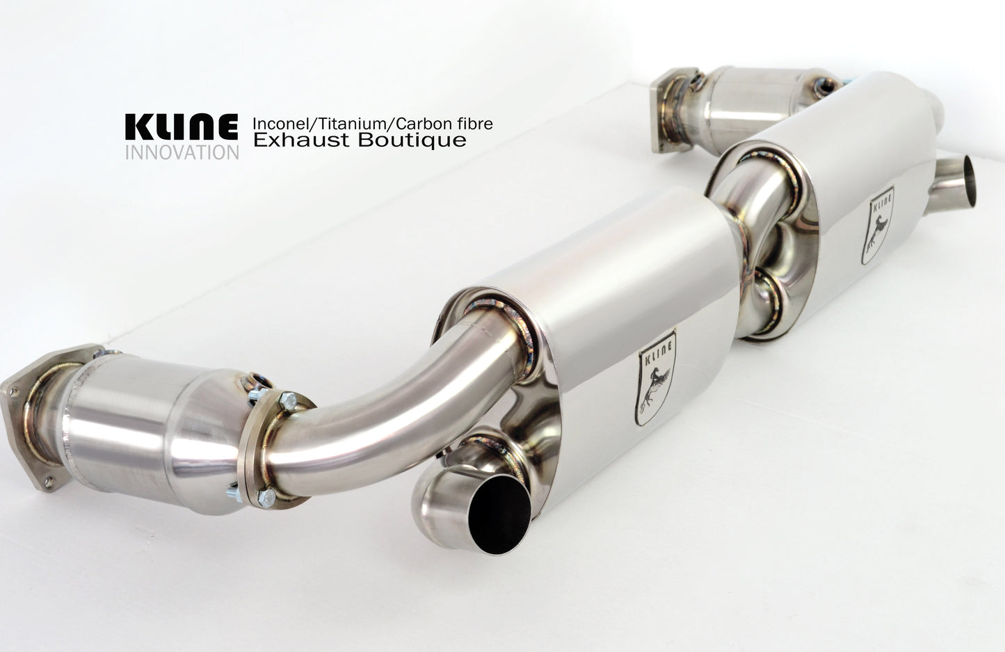 Kline Innovation Porshce 996 Turbo DECAT pipe set