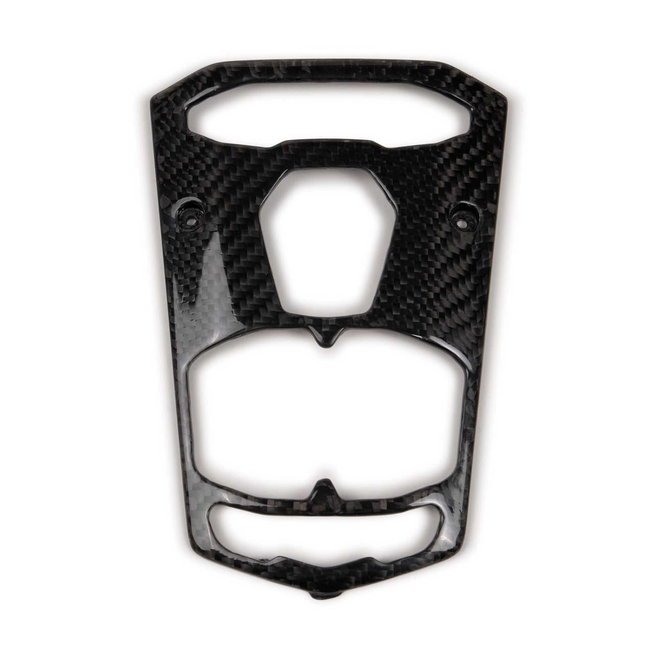Fabspeed Carbon Fiber Small Center Console Start Plate - Lamborghini Aventador