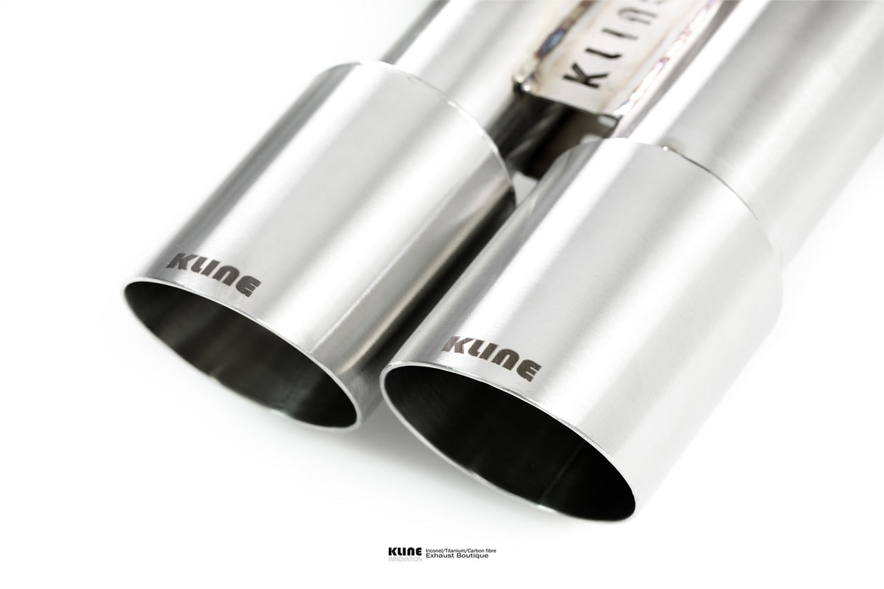 Kline Innovation BMW M5/M8 2021+ 100cell cat pipe set