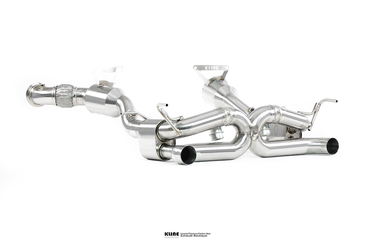 Kline Innovation Ferrari 488 Pista Muffler Heat Shield Option