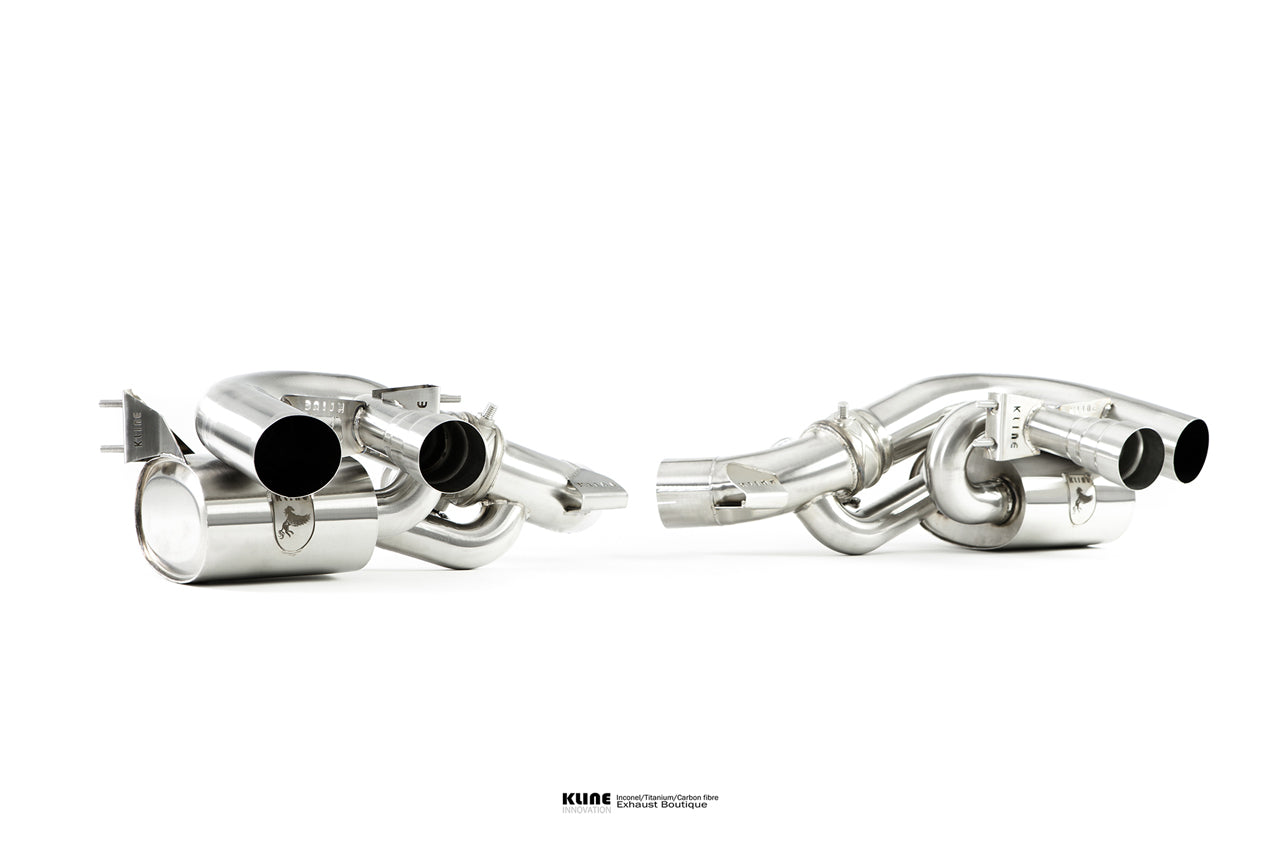 Kline Innovation Ferrari F12/TDF rear valvetronic system