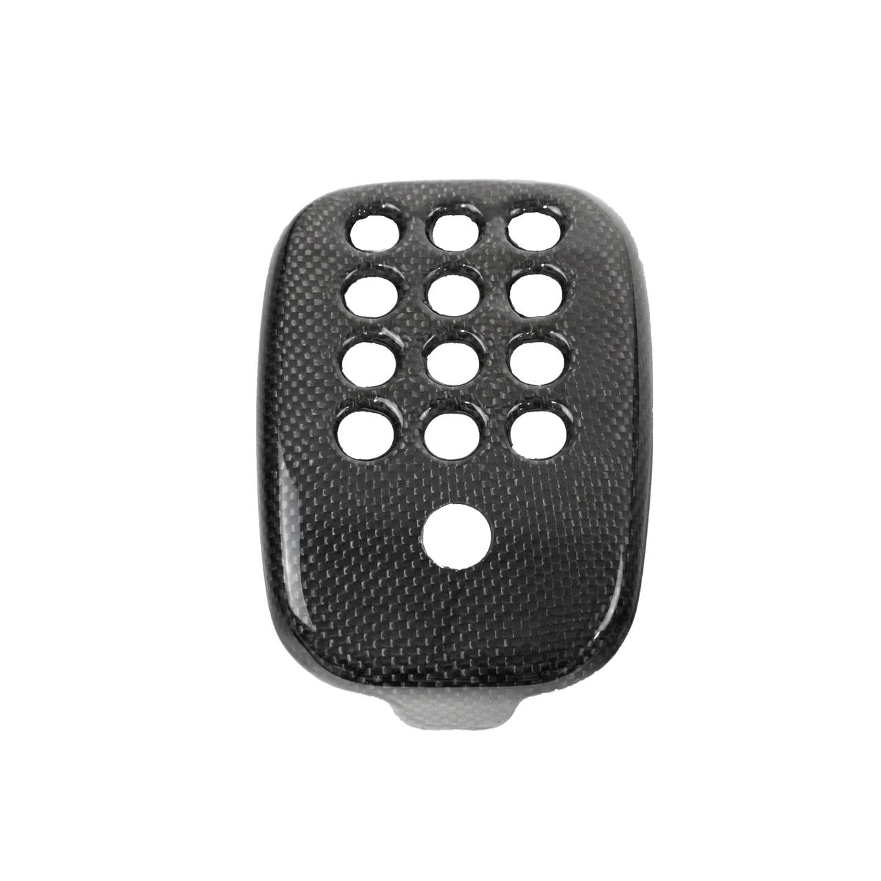 Fabspeed Carbon Fiber Rear Fog Light Cover w/Reverse Camera Cut Out - Ferrari 488 GTB/Spider