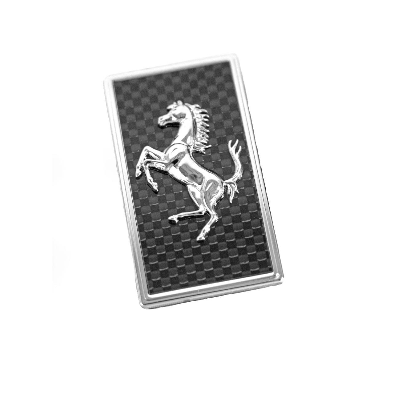 Fabspeed Carbon Fiber Hood Badge - Ferrari 488 Pista