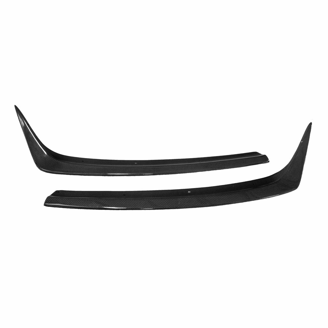Fabspeed Carbon Fiber Right and Left Front Spoiler Splitter Blades - Ferrari F12 Berlinetta