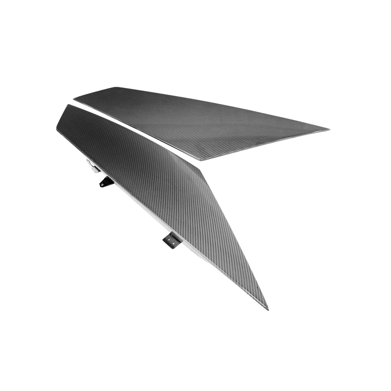 Fabspeed Carbon Fiber Large Engine Air Intake Cover Panels -Lamborghini Aventador