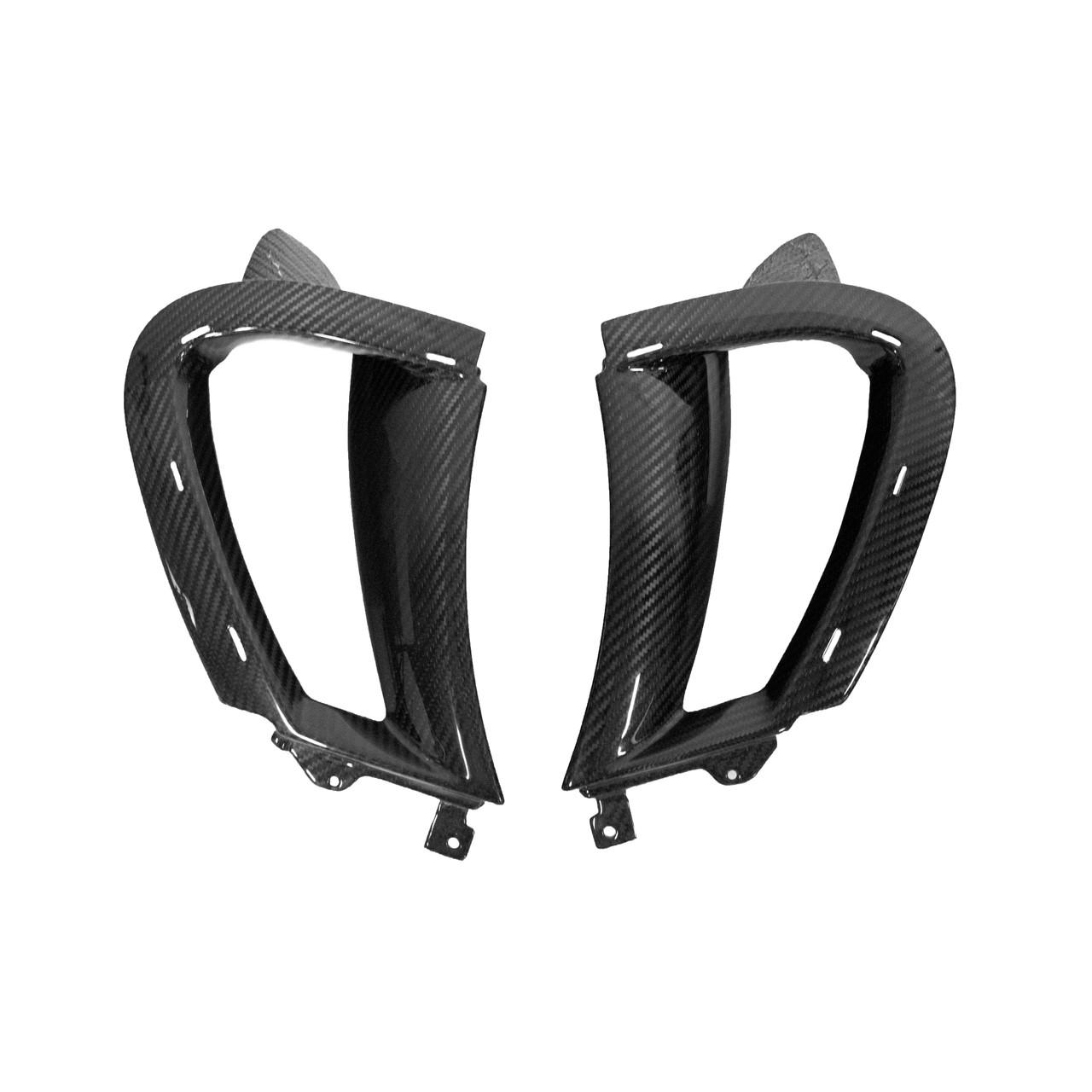 Fabspeed Carbon Fiber Right and left Front Fender Air Inlet Scoops - McLaren 720S