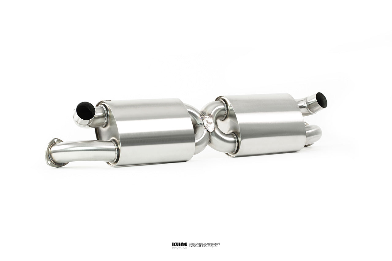 Kline Innovation Porsche 997 Turbo gen II DECAT cat pipe set