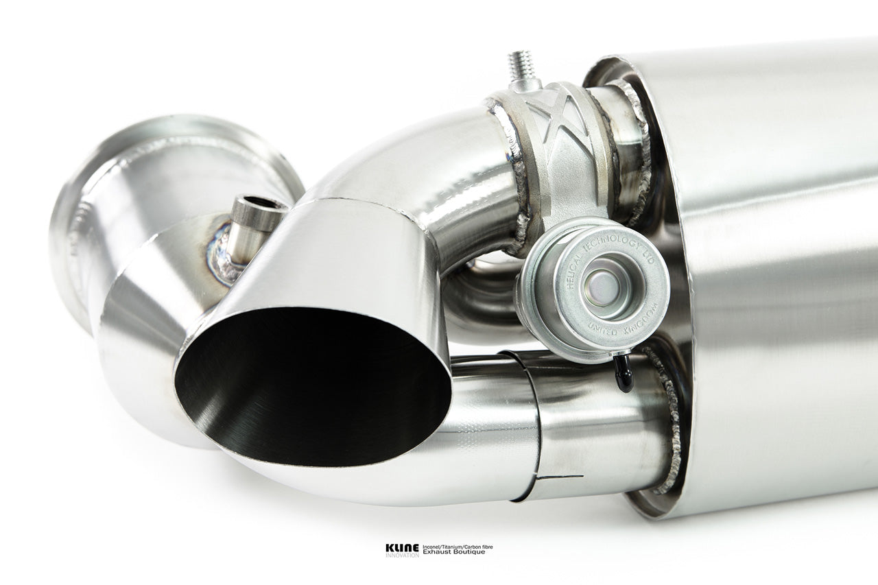 Kline Innovation Porsche 991 GT2 RS Valvetronic silencer section
