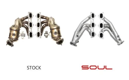 Porsche 718 GT4 / Spyder / GTS Cayman Competition Headers - SOUL Performance
