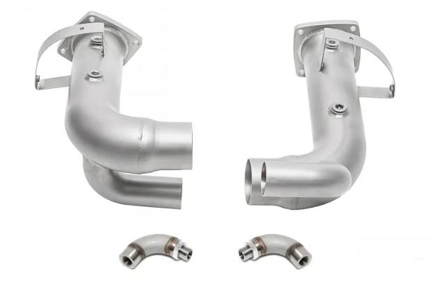 Porsche 991.2 Carrera (with PSE) Cat Bypass Pipes with O2 Spacers (pair) - SOUL Performance