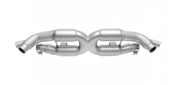Porsche 991.1 Turbo X-Pipe Exhaust - Reuse factory tips - SOUL Performance