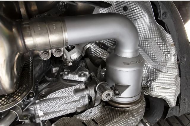 Porsche 992 Turbo Cat Bypass Pipes (PSE ONLY) - US Models / Non-GPF equipped vehicles - SOUL Performance