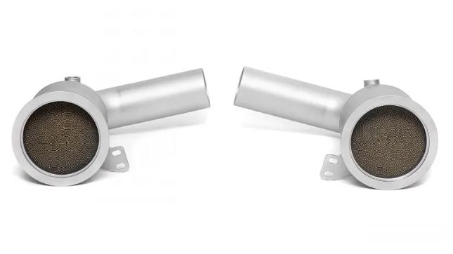 Porsche 992 Turbo Sport Catalytic Converters (PSE ONLY) - US Models / Non-GPF equipped vehicles - SOUL Performance
