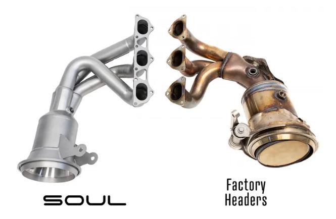 Porsche 992 GT3 / GT3 RS Street Headers - SOUL Performance