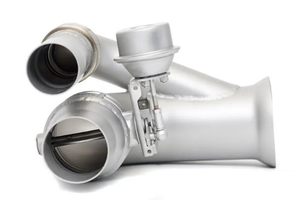 Porsche 997 / 997.2 GT3 Side Muffler Bypass Pipes (Valved) - SOUL Performance