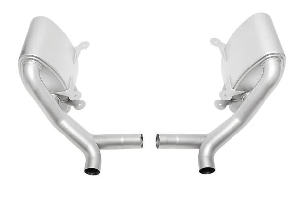 Porsche 997.1 Carrera Sport Side Mufflers - Reuse OEM Tips - SOUL Performance