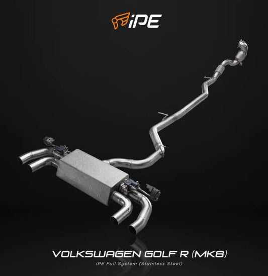 Volkswagen Golf R Mk8 iPE Cat Back System