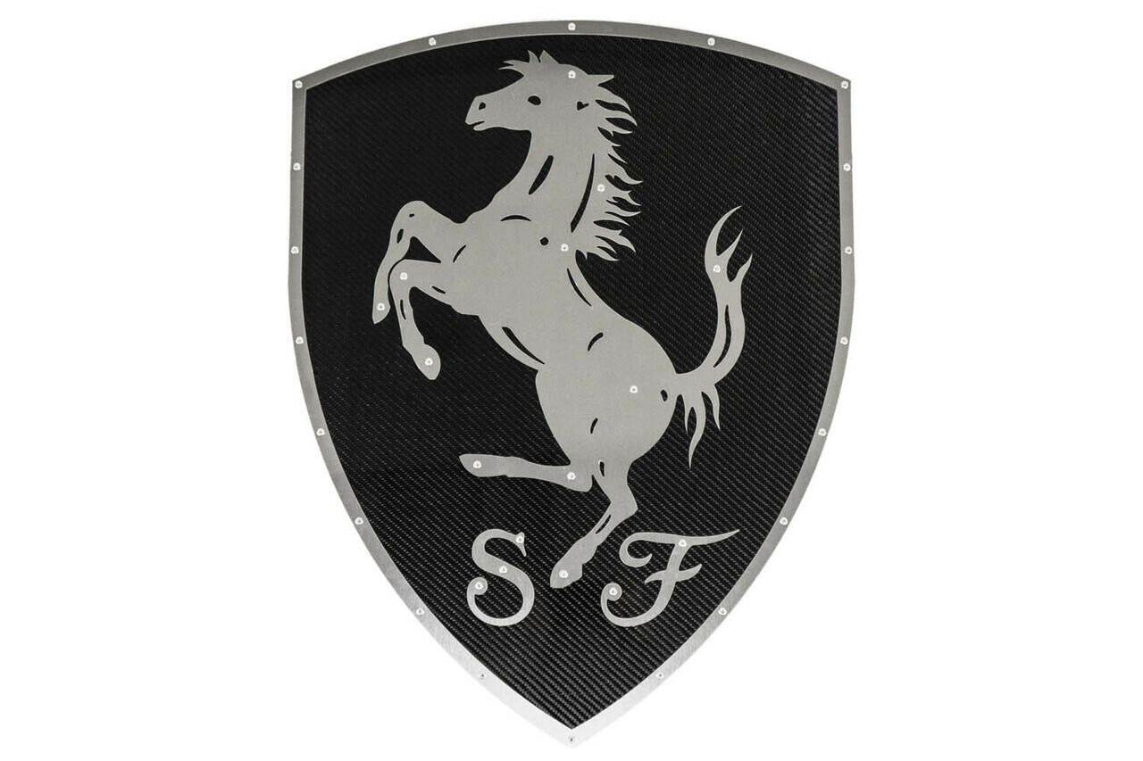 Fabspeed Carbon Fiber Wall Art - Ferrari