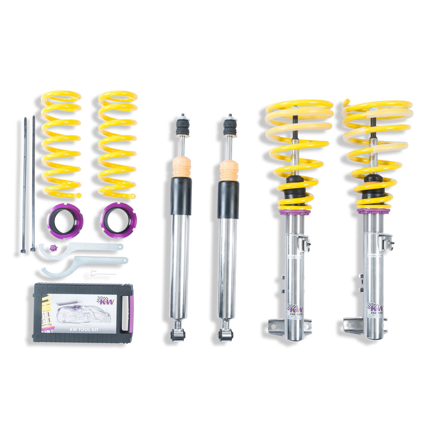 KW COILOVER KIT 15225002 V2 01+ MERCEDES-BENZ C-CLASS (203 01+ C-CLASS (203, 203K) 6CYL. SEDAN + WAGON