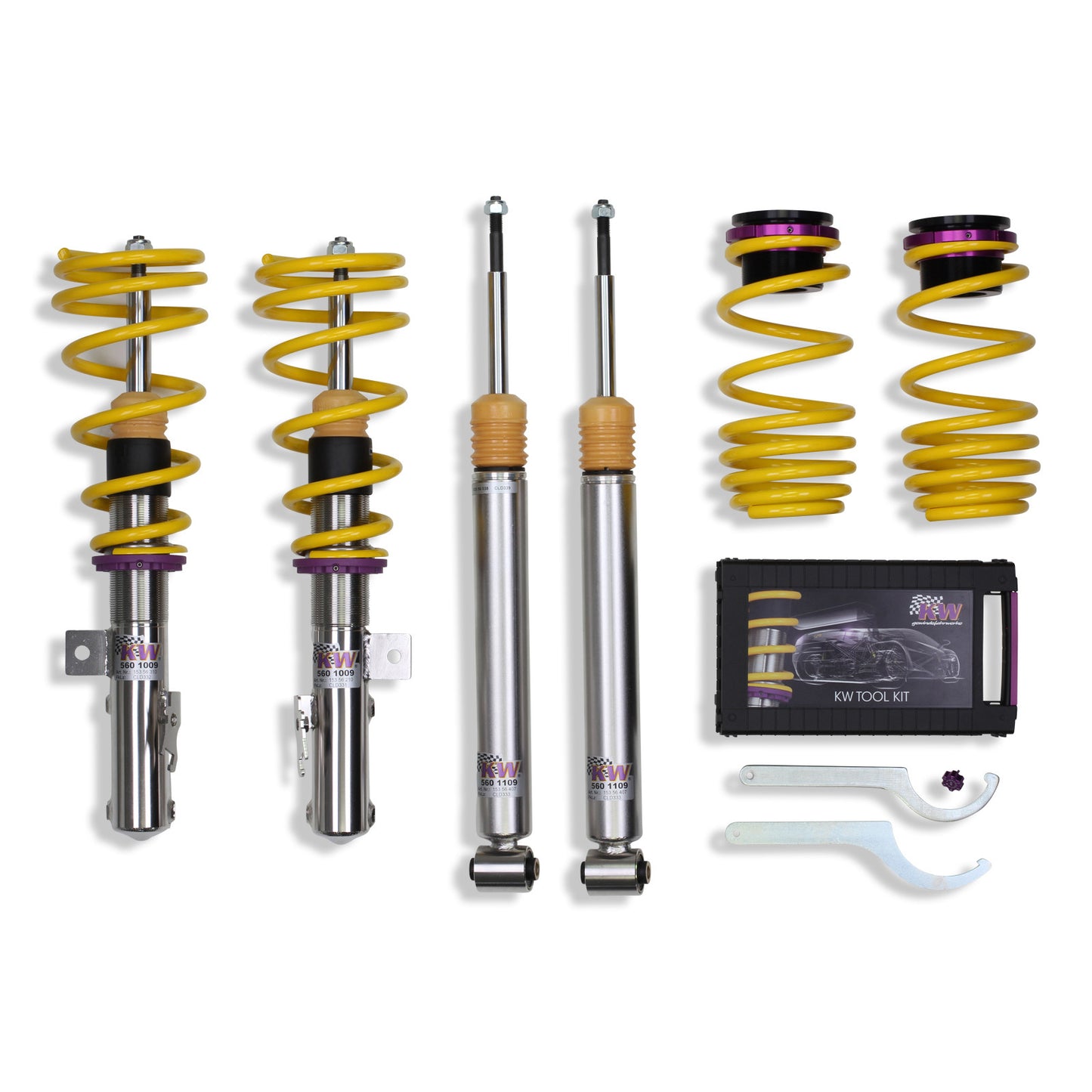 KW COILOVER KIT 15256012 V2 SCION TC 2011+