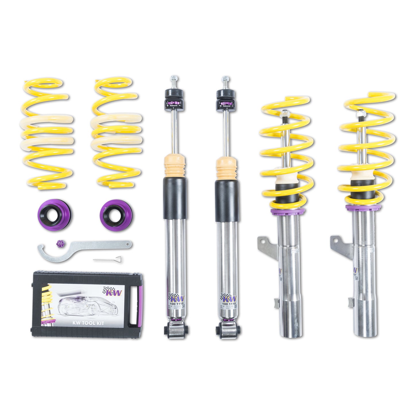 KW COILOVER KIT 352800CB V3 VW Golf VII R without DCC