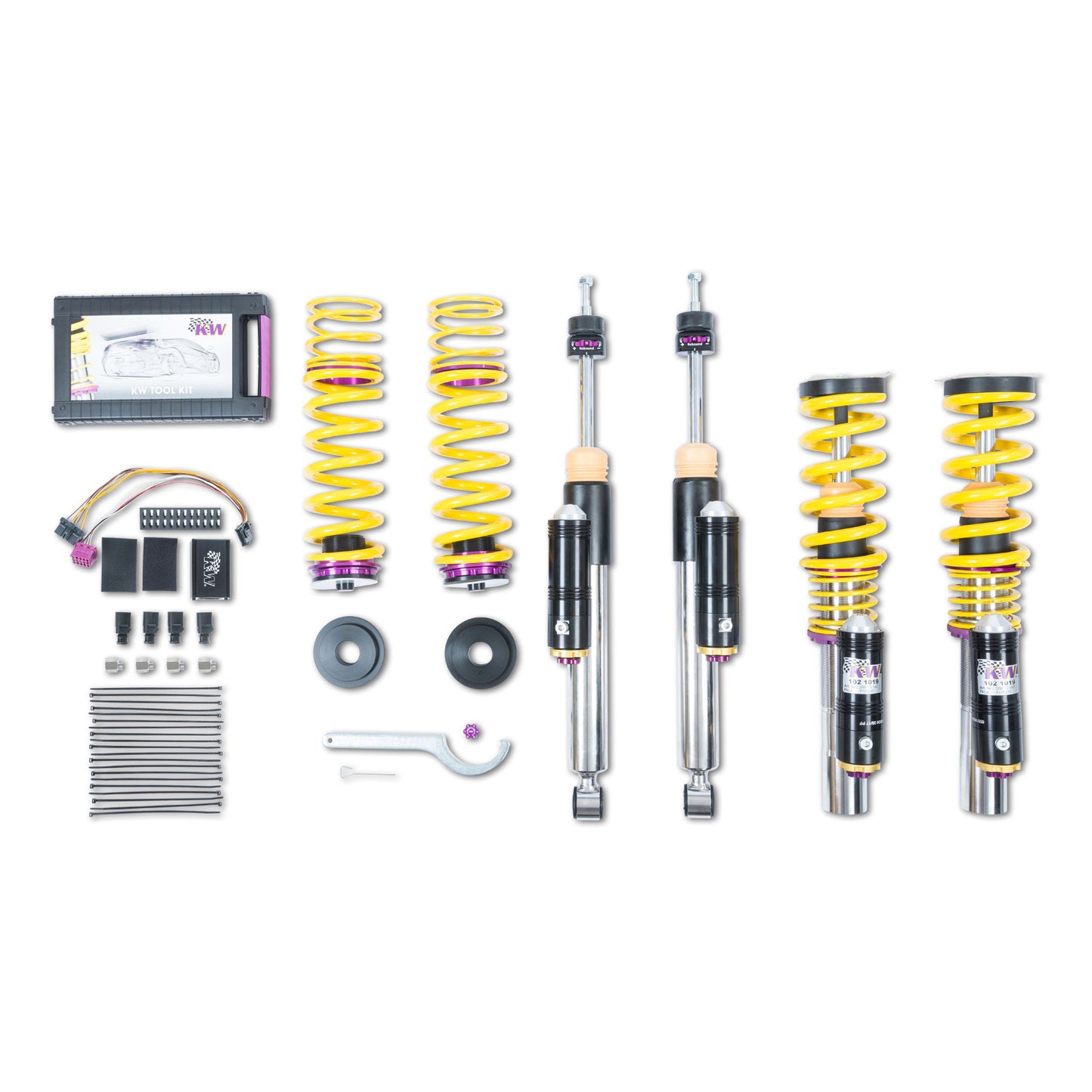 KW COILOVER KIT 3A71000K V4 Audi RS7 (4G); with DRC