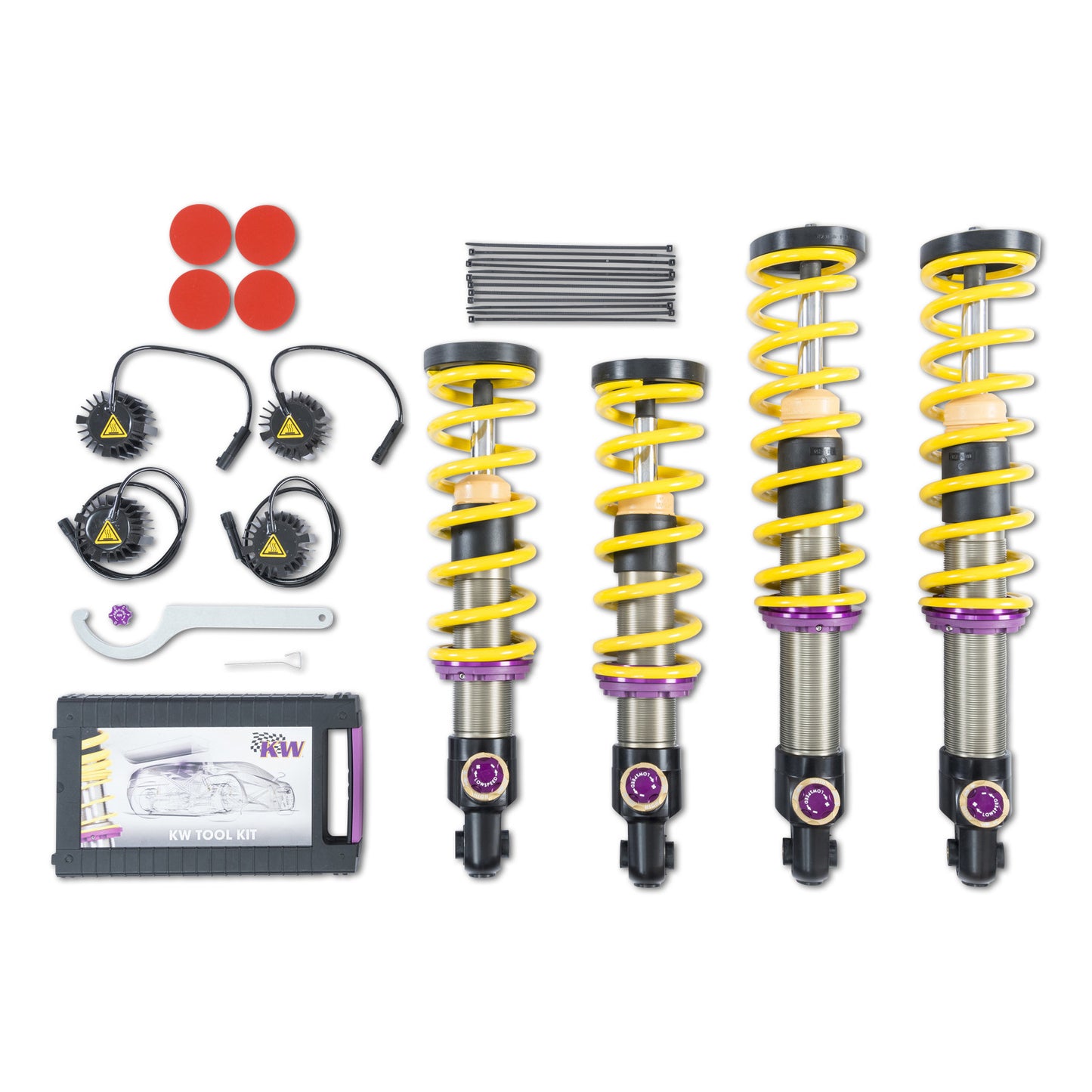 KW COILOVER KIT 3A725085 V4 MERCED AMG GT INCL GT-S & GT-C COUPE: W/ ELECTRONIC DAMPERS
