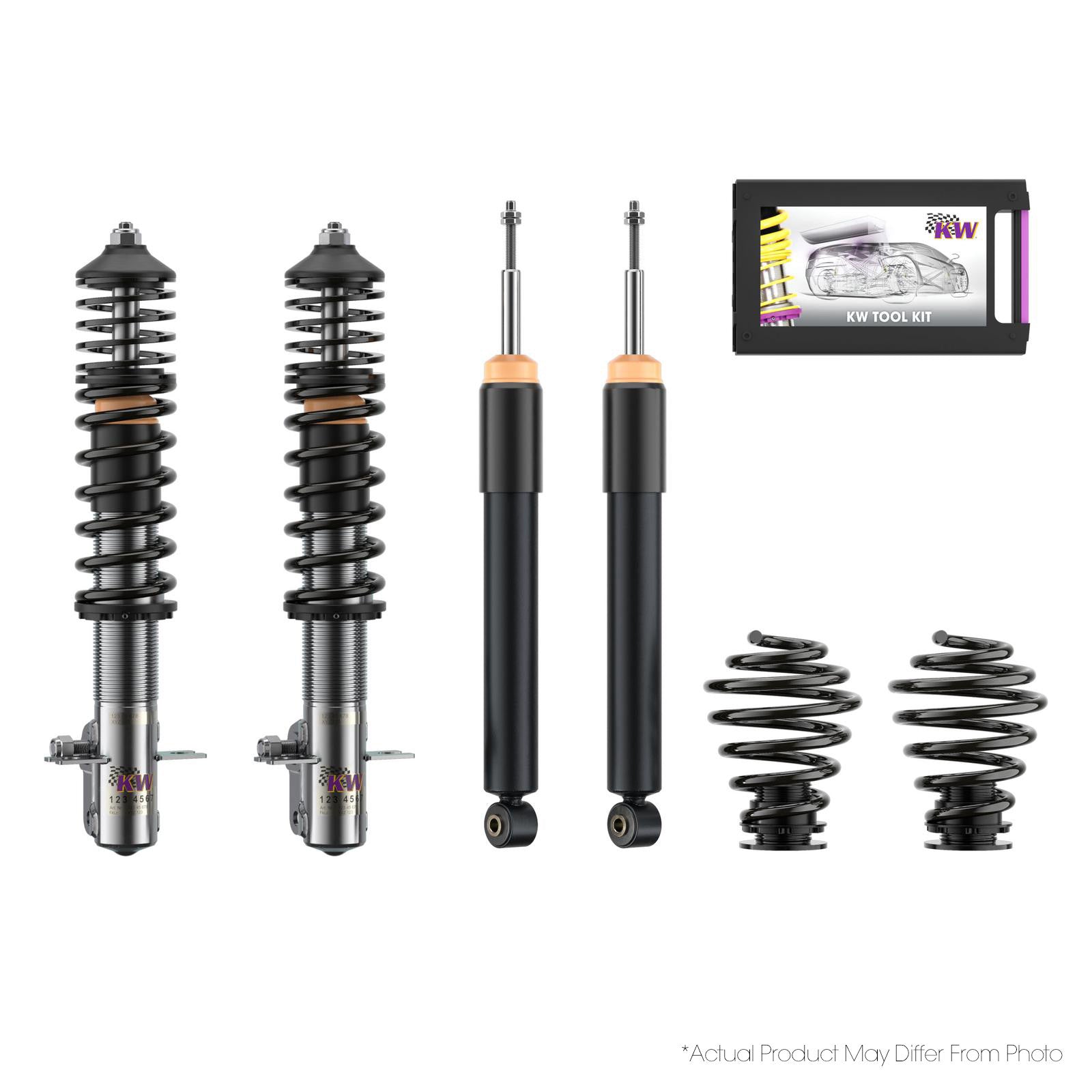 KW Coilover Kit V2 BMW M3 E36 (M3B M3/B) Coupe Convertible Sedan main image 0
