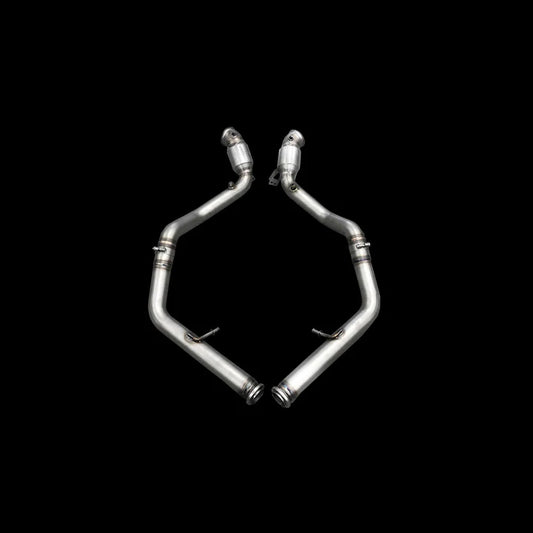 iPE Mercedes-Benz W464-G500 2019 - 2020_Catted Downpipeâ€»Non-OPF Version