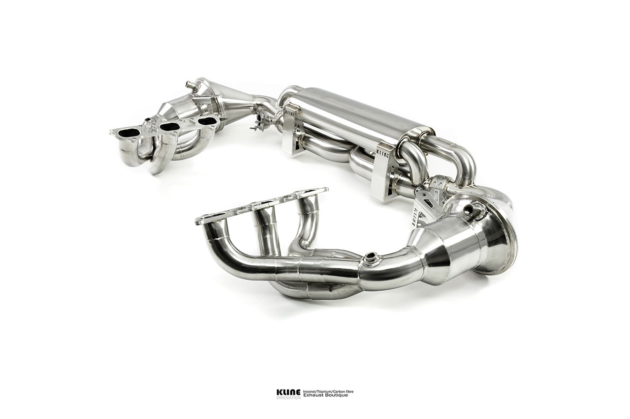 Kline Innovation Porsche 992 GT3 DECAT manifolds - NON OPF