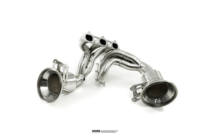 Kline Innovation Porsche 992 GT3 DECAT manifolds - NON OPF