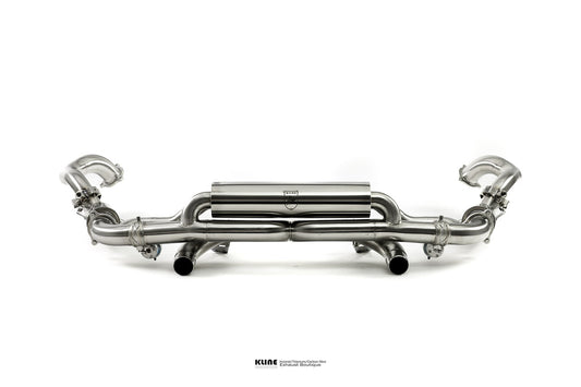 Kline Innovation Porsche 718 GT4RS DECAT manifolds