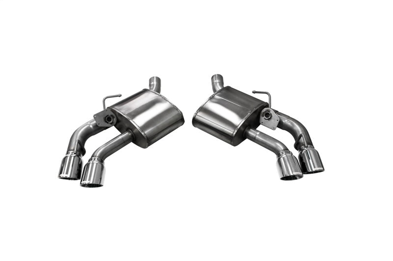 Corsa 16-24 Chevrolet Camaro SS/ZL1 6.2L V8 Polished Xtreme Axle-Back Exhaust (w/ Factory NPP Valve)