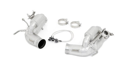 Novitec Ferrari 296 Power Optimized Exhaust System with flap-regulation, complete heat-protected