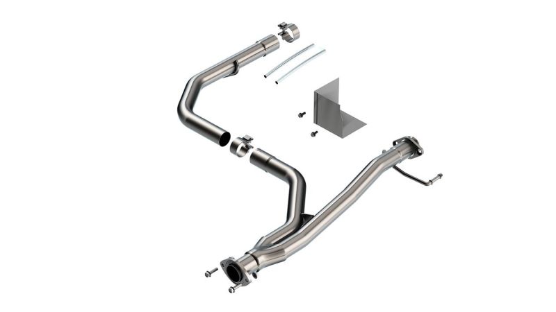 Borla 2021-2022 Toyota Tacoma 3.5L V6 T-304 Stainless Steel Y-Pipe - Brushed