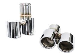 BMW 335i F30 iPE Tips (Chrome Silver)(Dual Side Dual Out Tips)