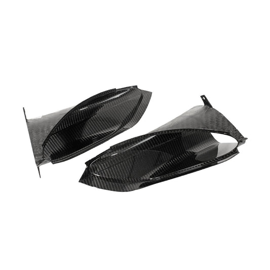 Fabspeed Carbon Fiber Rear Forward Quarter Panel Brake Duct Intakes - McLaren 720S