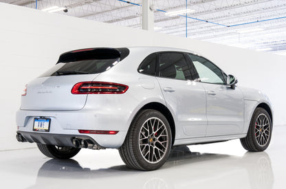 AWE Tuning Porsche Macan Touring Edition Exhaust System - Diamond Black 102mm Tips