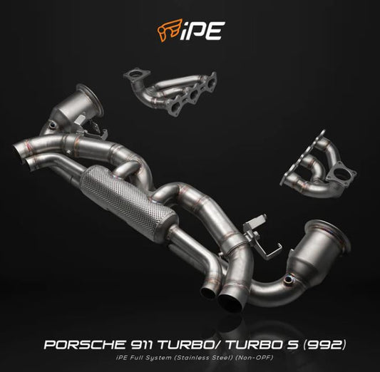 Porsche 992 Turbo / Turbo S iPE Cat Back System