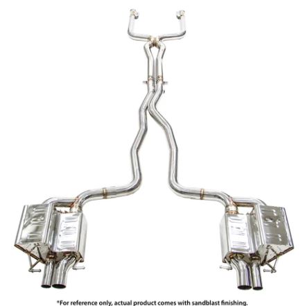Mercedes-Benz AMG C63 / C63S (C205/S205/W205) iPE Cat Back System (Titanium Factory Version)