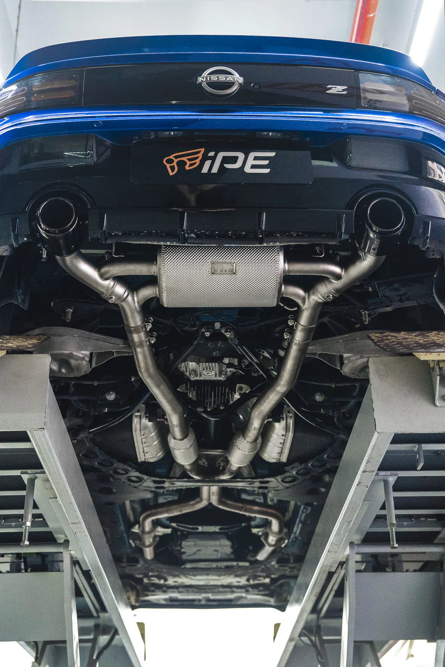 iPE Nissan RZ34 400Z: VR30 2022+ Catless Rear Section + Cat Back System