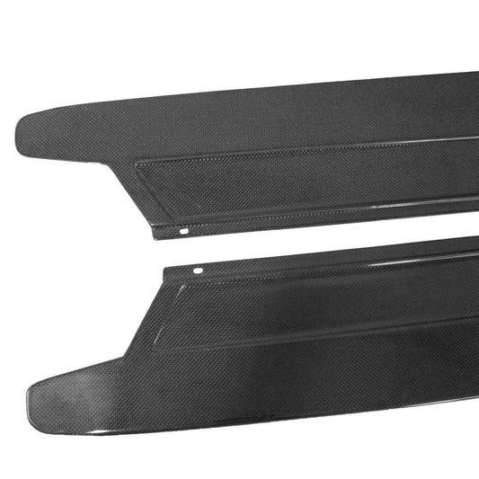 Fabspeed Carbon Fiber, Custom Carbon Fiber Door Sill Steps without Inserts 348 Ferrari