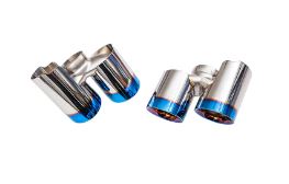 Ferrari F430/F430 Spider iPE Tips (Titanium Blue)