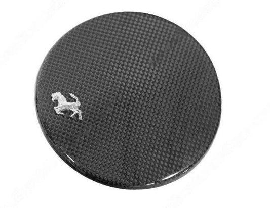 Fabspeed Carbon Fiber Fuel Door With Cavallino F8 Tributo  Spider Ferrari