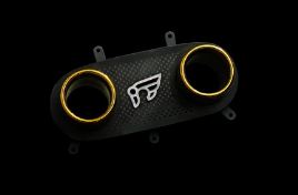 Ferrari 458 Italia/Spider iPE Tips (Gold)(Dual Out) Titanium