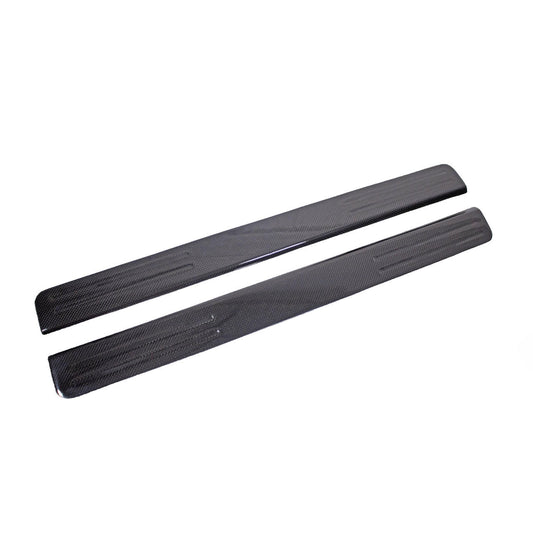 Fabspeed Carbon Fiber Right and Left Door Sill Trim, Blank - Ferrari F8 Tributo, 488 GTB/Spider